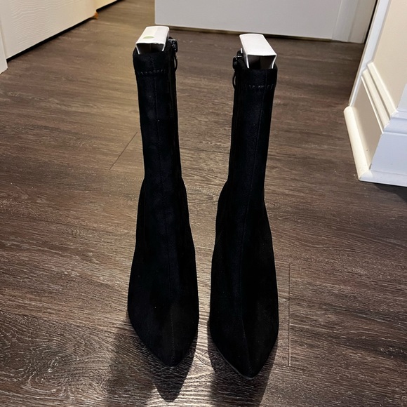 Velvet Calf length boots - Picture 2 of 5